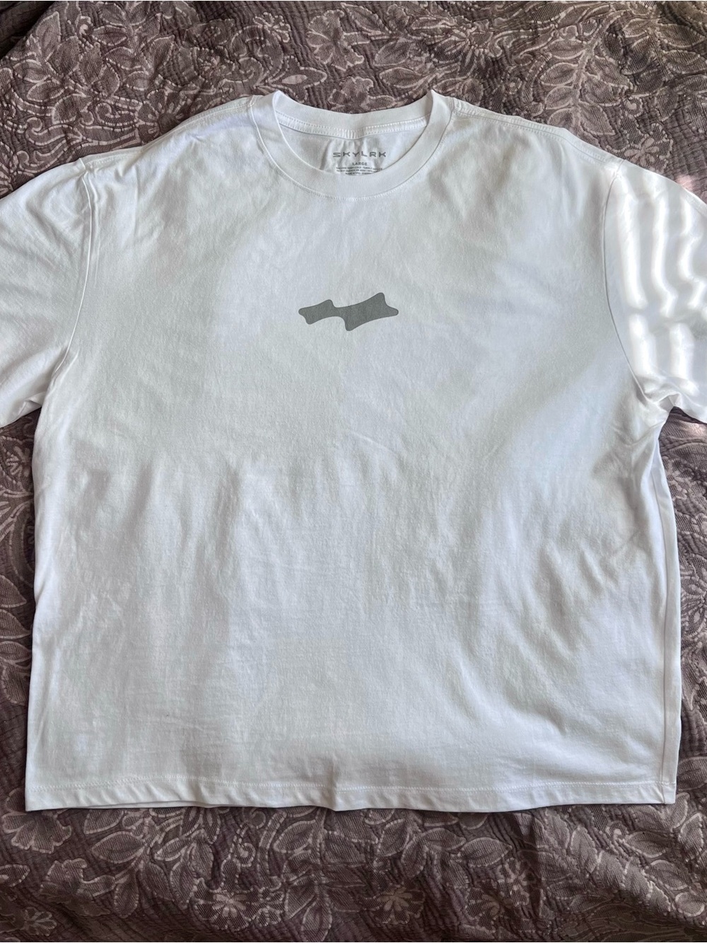 Limited Edition Justin Bieber SKYLRK White T Shirt Coachella 2026 Merch